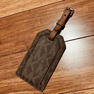 Michael Kors Logo Luggage Tag